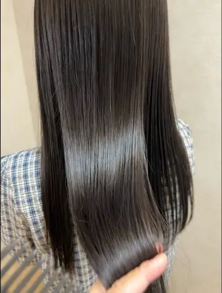 ロング パーマ 児玉 りなのヘアスタイル