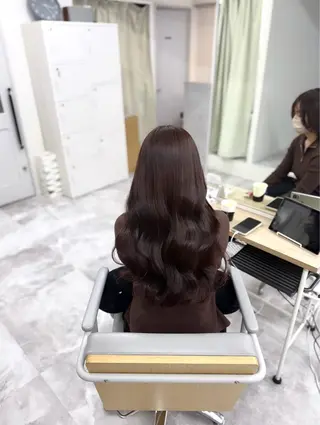 ロング ヘアアレンジ 水尻 佑奈のヘアスタイル