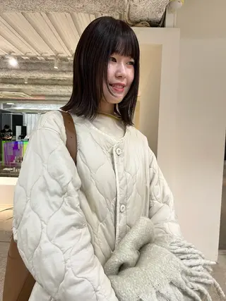 ミディアム カラー ANY/ Nanaのヘアスタイル