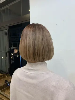 ショート まろやかカラー🤎 みなとまほのヘアスタイル