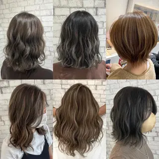 ミディアム カラー 低ダメージ特化🌱 佐野優斗のヘアスタイル