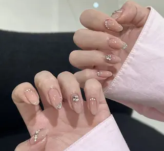 ネイル By moonネイル 🌷ワンホン/韓国風のネイルデザイン