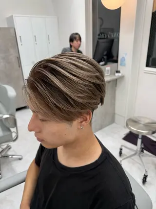 カラー メンズ 【バレイヤージュ】 🔥メンズRYUTAのヘアスタイル