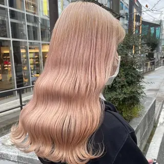 ロング ブリーチ特化💛 RYUTOのヘアスタイル