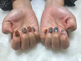 ネイル Amber21.所属・Nagahama Akariのネイルデザイン