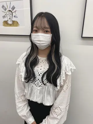 ロング カラー スタイリスト杉本 泰士朗のヘアスタイル