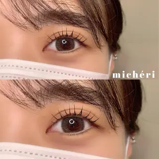 マツエク・マツパ michéri ミシェリのマツエク・マツパデザイン