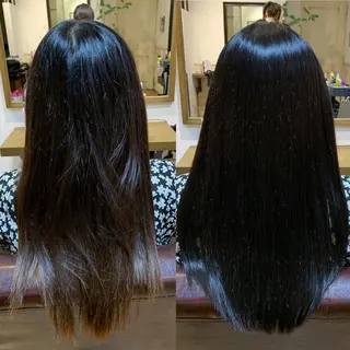 ロング カラー ✨日本一の韓国ヘア✨ 髪質改善RYO-MAのヘアスタイル