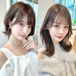 ミディアム 市原 大翼のヘアスタイル