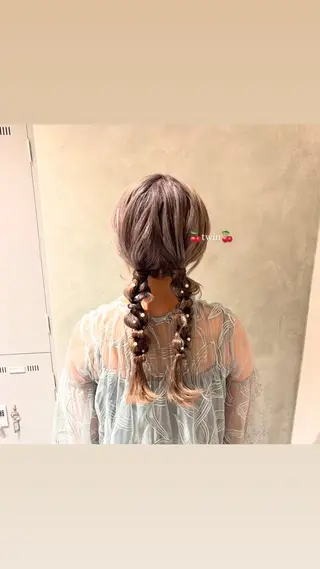 ヘアアレンジ 🍒みしろ ほたる🍒のヘアスタイル