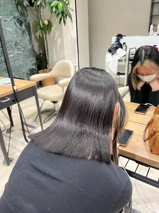 ミディアム カラー 髪の修復専門サロン　hair place VIVE所属・KOTA / ハイトーン/髪質改善のヘアスタイル