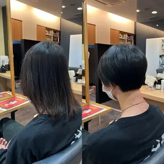 ショート メンズ 馬場 彩のヘアスタイル