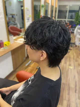 パーマ メンズ タヂカ マイのヘアスタイル