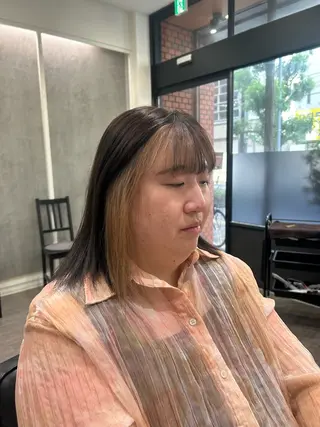 ミディアム カラー cocotte 💟草間紫音💟のヘアスタイル