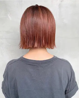 ショート カラー ブリーチダブルカラー 【koide】のヘアスタイル
