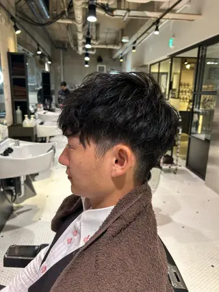 ショート FRANK’S BARBE(E)R THE STAND.所属・飯田橋メンズカット 高橋琴音のヘアスタイル