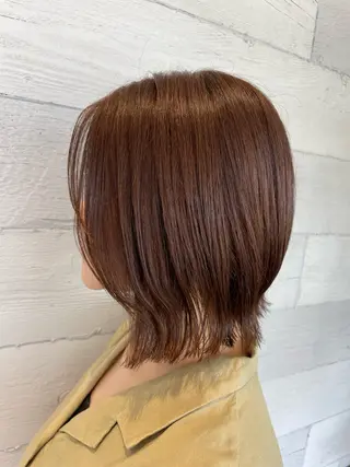 ショート カラー 今岡 育美のヘアスタイル