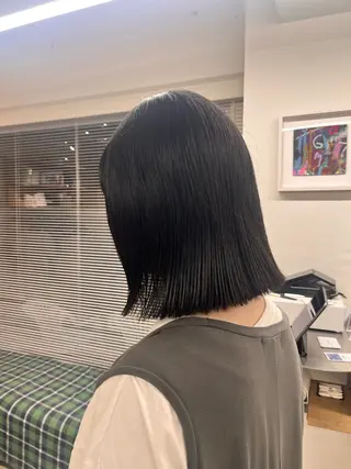 ミディアム マミ🌱 ボブ/津田沼のヘアスタイル
