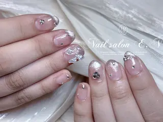 ネイル E.N🦋 長さ出し/持ち込みのネイルデザイン