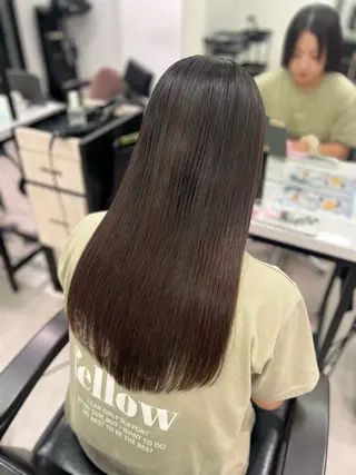 ロング kei/透明感カラー /縮毛矯正/メンズのヘアスタイル
