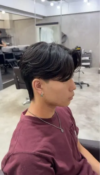 ミディアム PERCUT原宿店所属・無料メンズカット ざき【原宿】のヘアスタイル