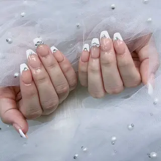 ネイル パーツ全部¥110 サロンミミのネイルデザイン