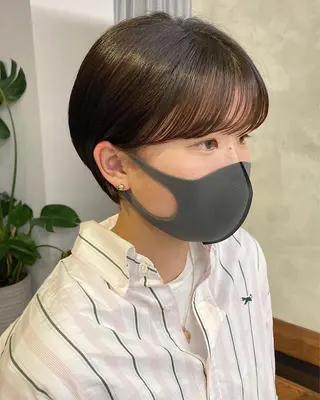 ショート brisa所属・迎 凪紗のヘアスタイル