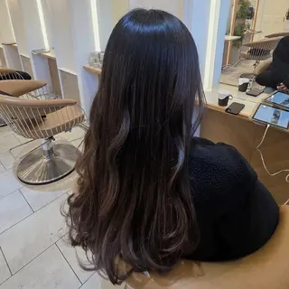 ロング GRITTERs 泉中央店所属・ロング/小顔レイヤー /カットモデル泉中央のヘアスタイル