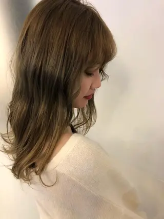 ロング カラー GLROW haruhiのヘアスタイル