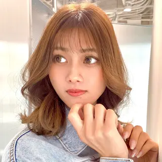 ミディアム 森 隆秀/韓国ヘアのヘアスタイル