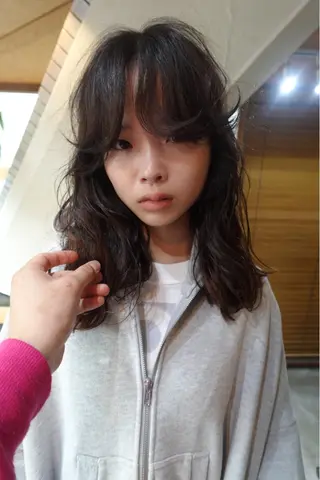 ミディアム 🍁ショートヘア.シ ョートパーマ🍁陸来のヘアスタイル