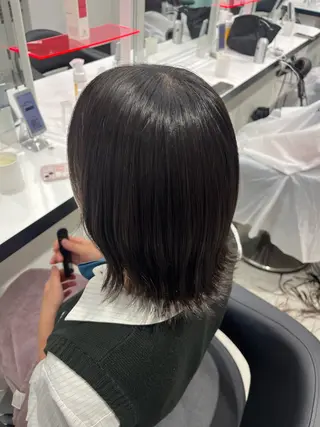 ショート カラー みう/仙台/暖色/ 艶髪/顔周りカット/のヘアスタイル