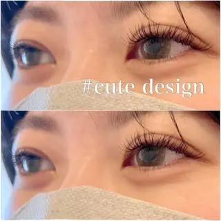 マツエク・マツパ 東 未羽のマツエク・マツパデザイン