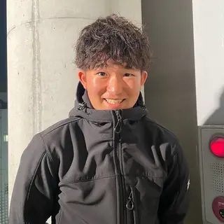 パーマ メンズ ⚾️横浜メンズカット 阿部龍馬🍺🍔のヘアスタイル