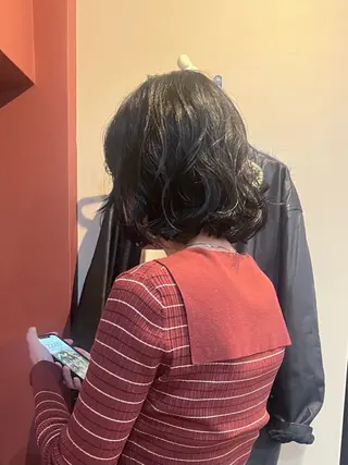 パーマ HOM所属・HOM chisaのヘアスタイル