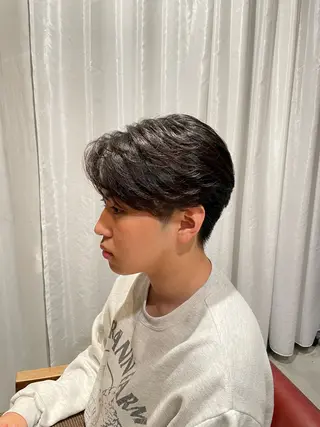 メンズ 箭内葉月/メンズ🌿 ワンカールパーマのヘアスタイル