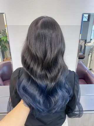 セミロング カラー jill by gisel＿奥家のヘアスタイル