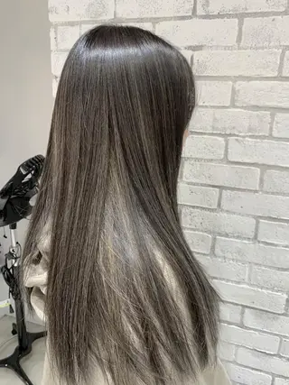 ロング カラー パーマ ヘアアレンジ filo byFeria渋谷所属・縮毛矯正/美髪 髪質改善/石田幸輔のヘアスタイル