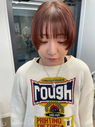 ショート カラー pole所属・【pole】 minaのヘアスタイル