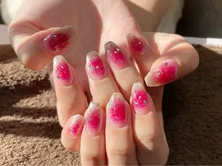 ネイル hair design calm所属・清水 一恵のネイルデザイン