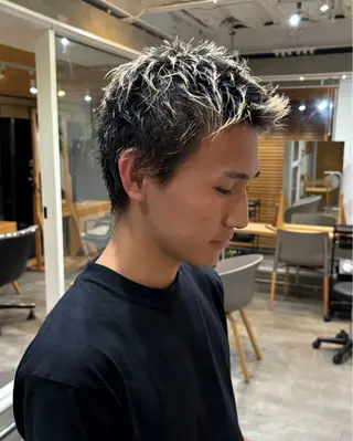 ショート メンズ 渋谷/原宿/メンズ/ コヤマトモヤのヘアスタイル