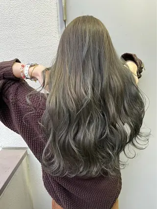 ロング カラー SHOEI 【nero】のヘアスタイル