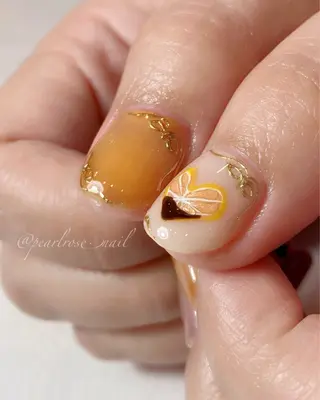 ネイル Beauty salon Ryu・ange所属・PEARL ROSE パールローズのネイルデザイン