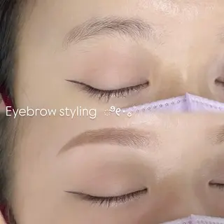 アイブロウ unefleur EIKA♥️のマツエク・マツパデザイン