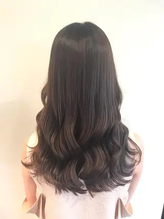 ロング カラー knock【ノック】所属・烏丸韓国ヘア🇰🇷 ayaka🎀のヘアスタイル