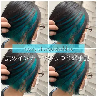 セミロング カラー ヘアアレンジ 指名支持率NO.1 スタイリストのヘアスタイル