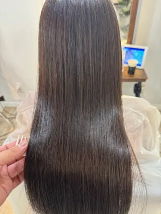 ロング たけもと みさきのヘアスタイル