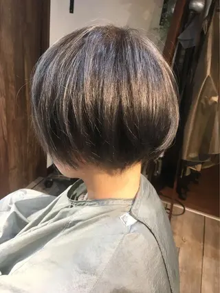 ショート カラー ✂︎中山竜哉✂︎ 川崎スタイリストのヘアスタイル
