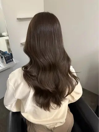 ロング カラー 艶カラー/レイヤー️ 🩵miku🩵のヘアスタイル