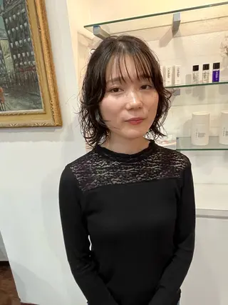 ミディアム heir studio Baretta所属・山本 銀次郎のヘアスタイル